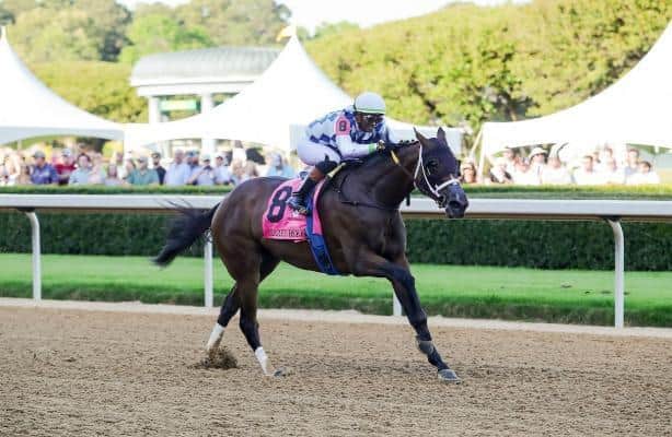 Claret Berret takes off Apple Blossom's upset over nitrogen
