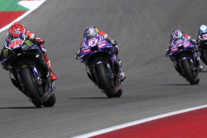 Quartararo, Razgatlioglu, Miller, Rins, 2026 US MotoGP.