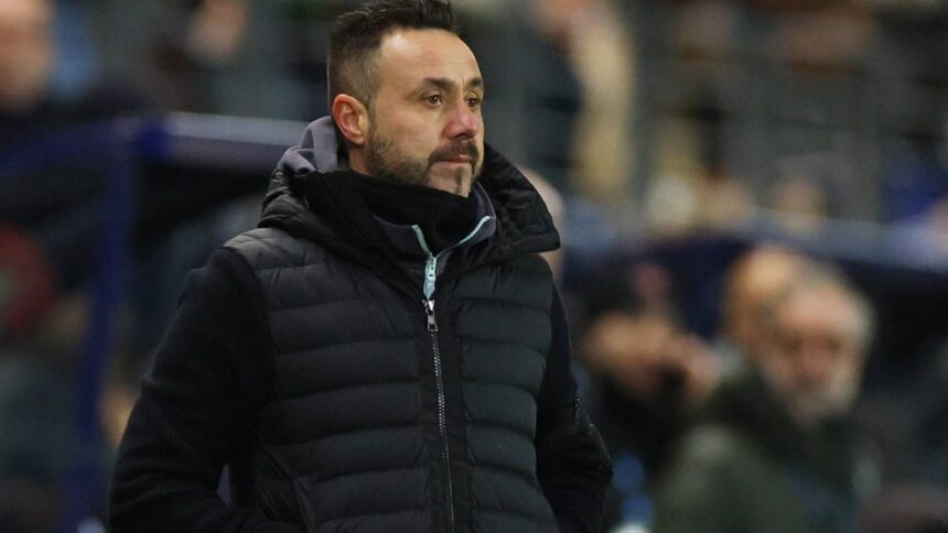 Crystal Palace could use De Zerbi to replace Glasner