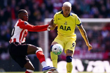 De Zerbi will have to drop the Spurs star, who completed four passes in all games.