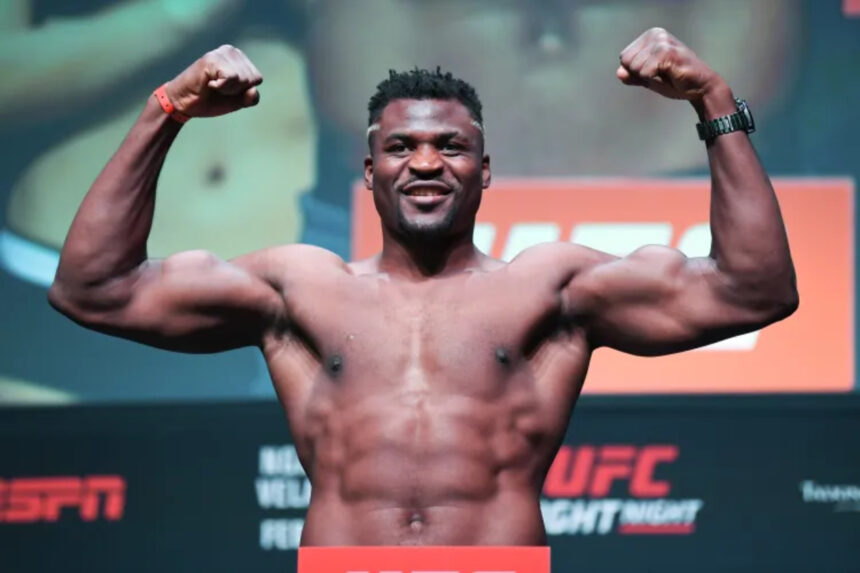 Francis Ngannou UFC weigh in
