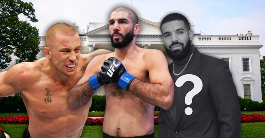 GSP will join Aiemann Zahabi at UFC White House event, Drake still pending