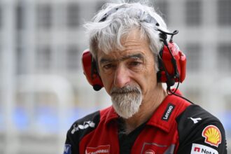 Gigi Dall'Igna, 2026 MotoGP Brazilian Grand Prix. Credit: Gold and Goose.
