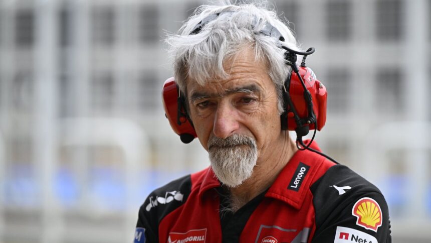 Gigi Dall'Igna, 2026 MotoGP Brazilian Grand Prix. Credit: Gold and Goose.