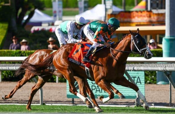 High-spirited boss at Santa Anita in Monrovia is shocked