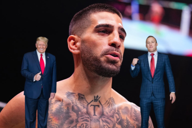 Ilia Topuria, Justin Gaethje, Donald Trump