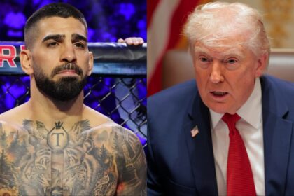 Ilia Topuria and Donald Trump