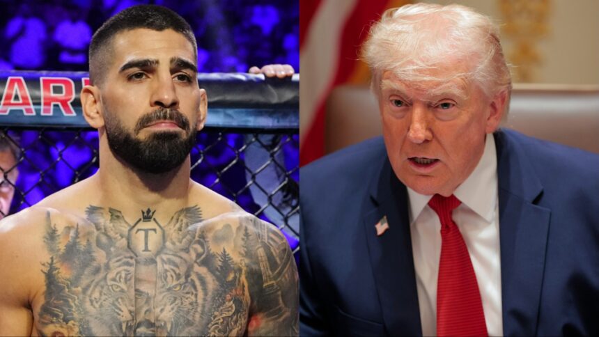 Ilia Topuria and Donald Trump