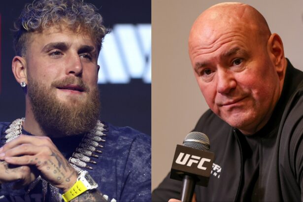 Jake Paul and Dana White