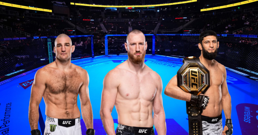 Joe Pyfer, Khamzat Chimaev, Sean Strickland