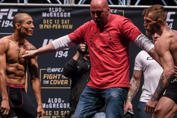 Jose Aldo and Conor McGregor