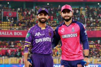 KKR Vs RR IPL 2025 Kolkata Knight Riders Rajasthan Royals Ajinkya Rahane Riyan Parag