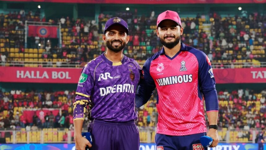KKR Vs RR IPL 2025 Kolkata Knight Riders Rajasthan Royals Ajinkya Rahane Riyan Parag