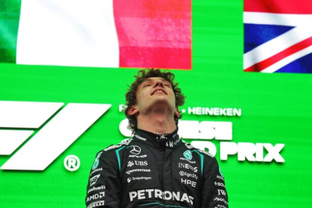 Antonelli became the first Italian since Fisichella in 2006 to win a Grand Prix