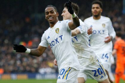 Leeds star was becoming the new Somerville but now he's finished under Falke