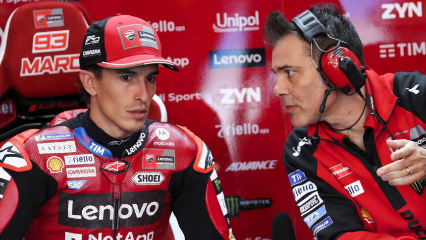 Marc Marquez, Marco Rigamonti, 2026 Spanish MotoGP.