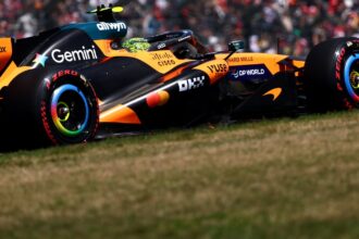 Norris finished sixth fastest in final practice