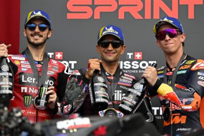 Martin, Bagnaia, Acosta, 2026 US MotoGP Sprint.