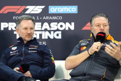 Horner and Brown were F1 rivals