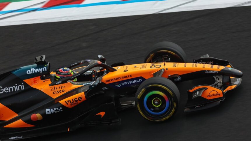 McLaren took part in a two-day Pirelli F1 tyre test at the Nurburgring