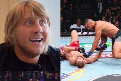 Paddy Pimblett reacts to Carlos Ulberg finishing Jiri Prochazka at UFC 327