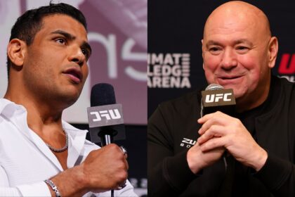 Paulo Costa and Dana White