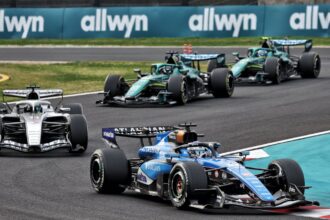 Albon finished 20th and last in Japan