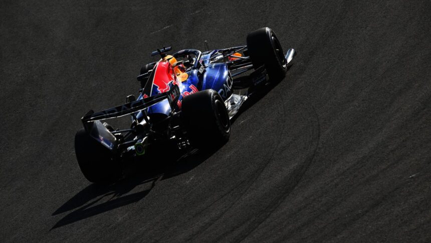 Verstappen was once again unhappy with his Red Bull