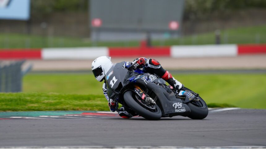 Rory Skinner, 2026 Donington Park BSB Test. Credit: Gold and Goose.