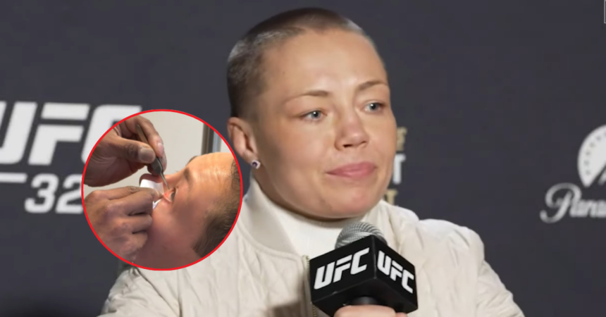 Rose Namajunas eye pokes