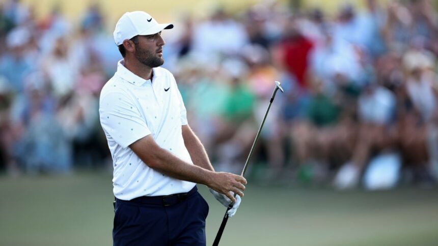 Scottie Scheffler goes 4-1 or less to win each of the next four golf majors, followed by Rory McIlroy