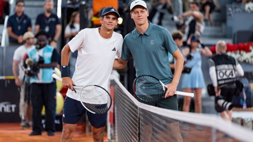 Sinner praises Jodal for halting 19-year-old's run at Madrid