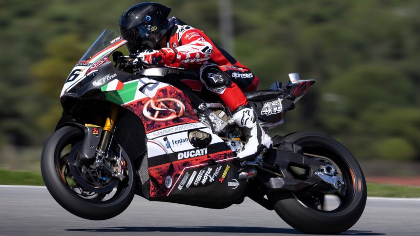 Tommy Bridewell, 2026 Portimao WorldSBK.