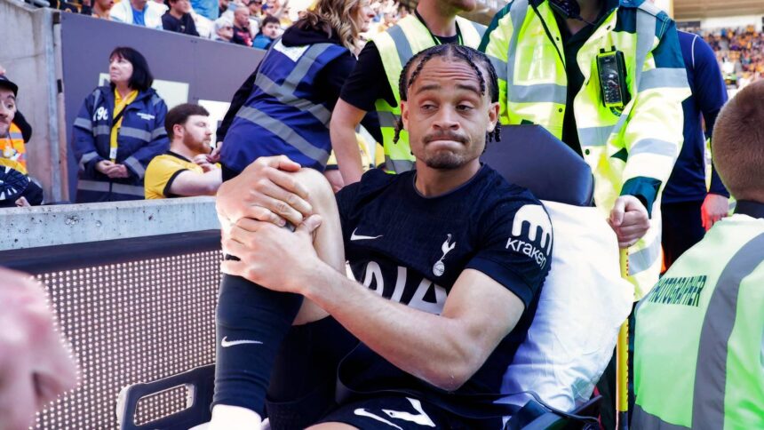 Tottenham give immediate update on Wolves injury 'really bad' Xavi Simmons