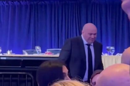 UFC CEO Dana White at the White House Correspondents Dinner