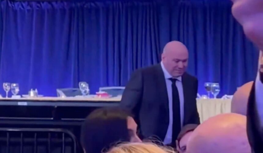 UFC CEO Dana White at the White House Correspondents Dinner