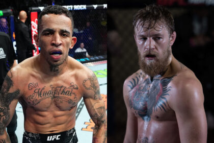 Carlos Prates and Conor McGregor