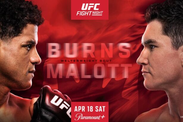 UFC Winnipeg, Results, Gilbert Burns, Mike Malott, UFC