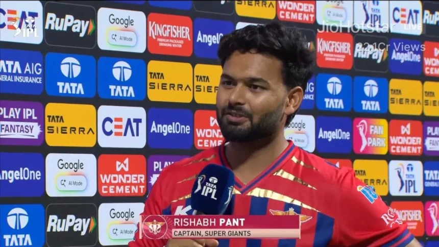 Rishabh Pant blasts at batters after loss vs GT in IPL 2026 clash