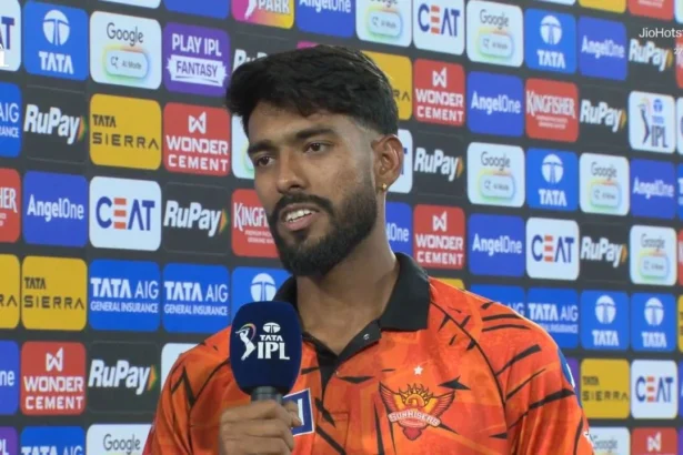 Praful Hinge reveals plan to get Vaibhav Sooryavanshi out after winning POTM in SRH vs RR clash