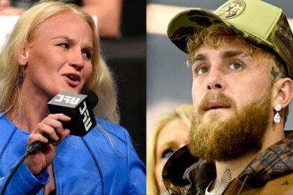 Valentina Shevchenko and Jake Paul