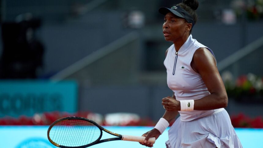 Venus Williams eyes French Open appearance after loss in Madrid
