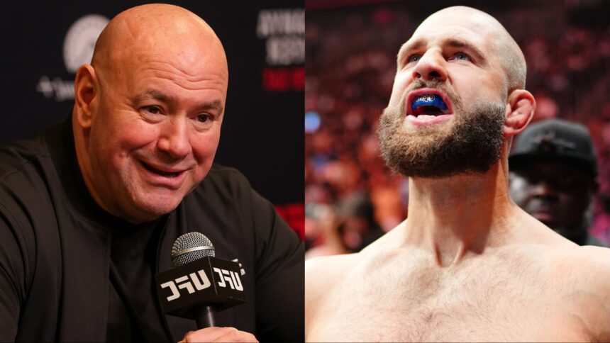 Dana White and Jiri Prochazka