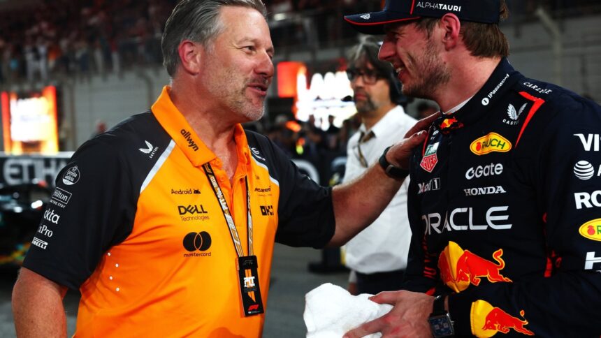 Could Brown tempt Verstappen to join McLaren?