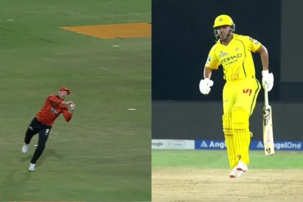 Heinrich Klaasen takes sensational catch to dismiss Ayush Mhatre in SRH vs CSK clash