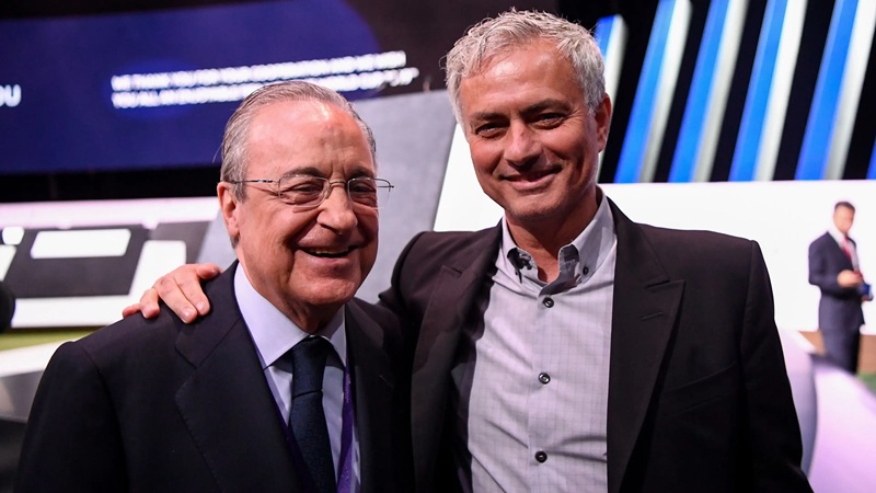 Real Madrid president Florentino Perez wants Jose Mourinho back