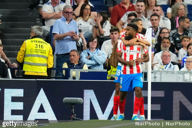 Real Madrid 1-1 Girona: Lemar's piledriver deals another blow to the hosts' title hopes