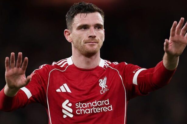Tottenham lead the race for Robertson after Liverpool defender's departure announced