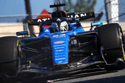 Albon was penalised after the session