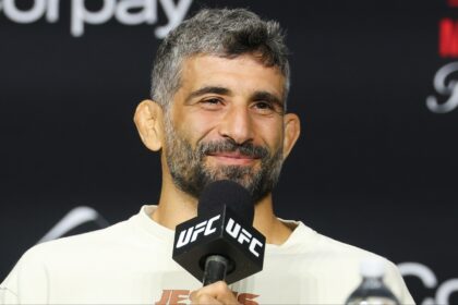 Beneil Dariush at the UFC Perth press conference